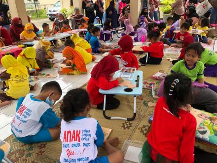 Meriah, Gebyar Paud Ambarketawang 2022