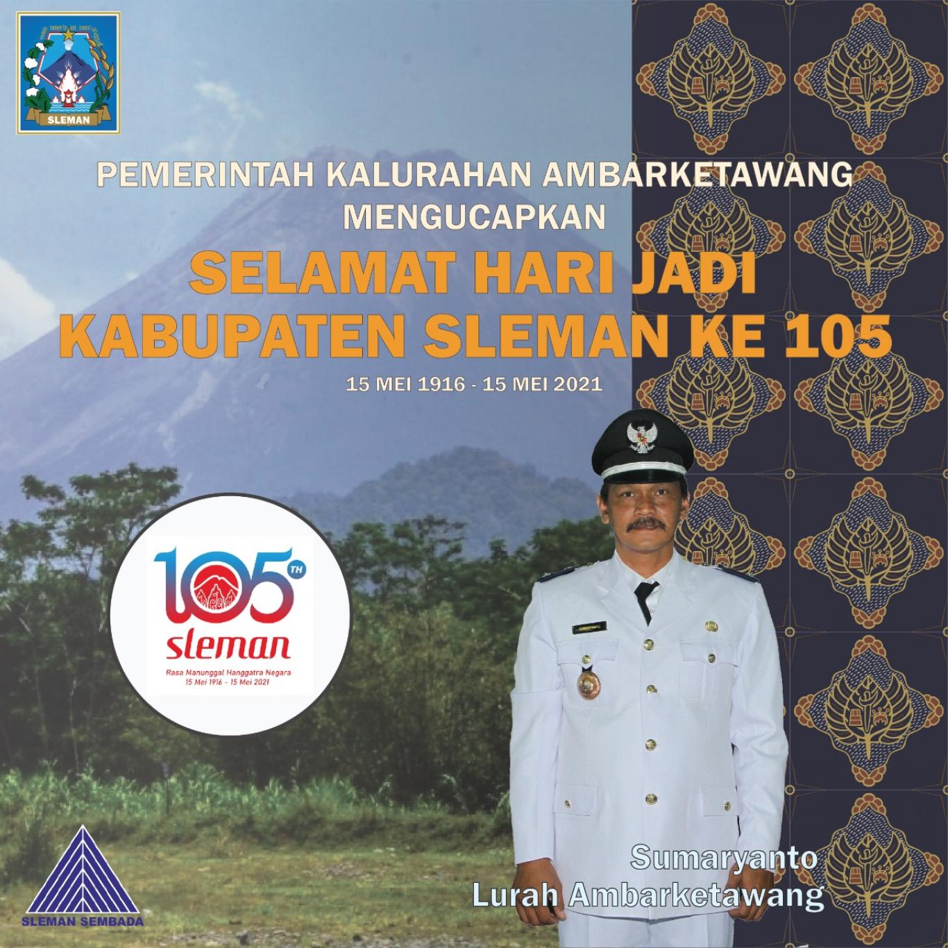 SELAMAT HARI JADI SLEMAN 105