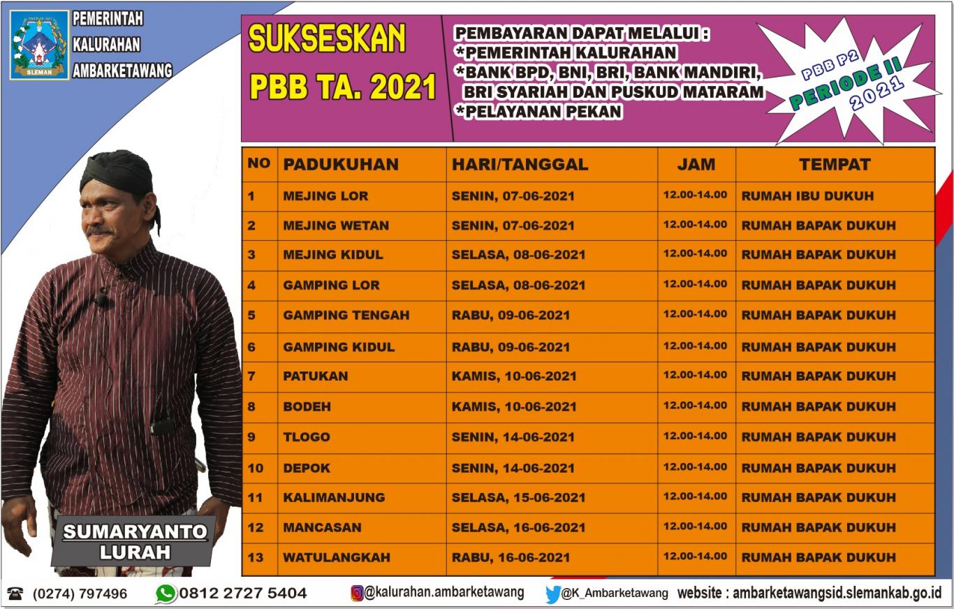 Pembayaran PBB & Jemput Bola Adminduk
