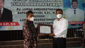 Ambarketawang Terima Apresiasi Keterbukaan Informasi Publik