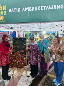 Paguyupan Batik Ambarketawang ikut memeriahkan even bertajuk “Sleman Creative Week”