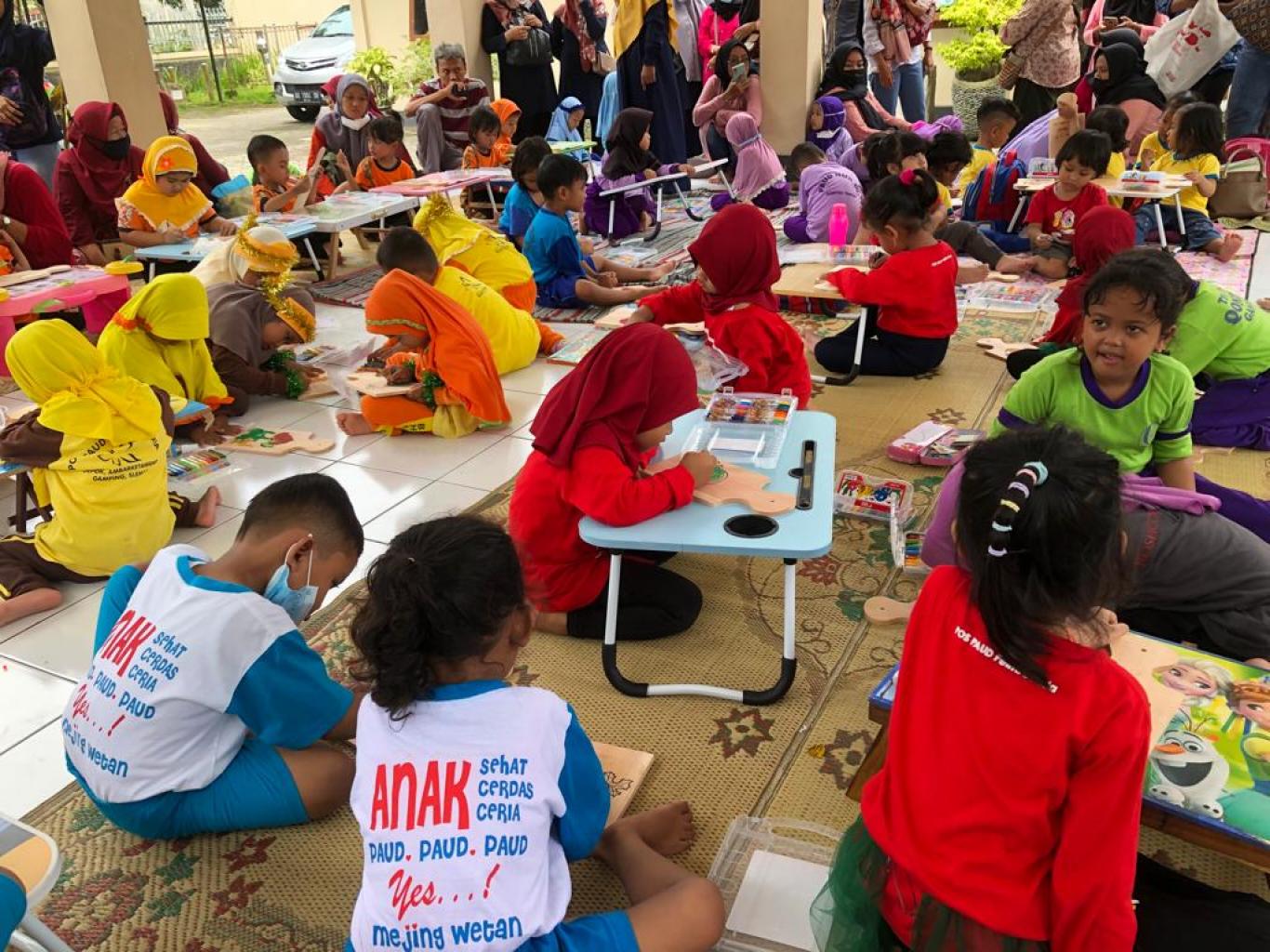 Meriah, Gebyar Paud Ambarketawang 2022